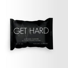 Load image into Gallery viewer, GET HARD Sexual Arousal Vegan Gummies – All Natural, Non-GMO, Gluten-Free, Pack of 12