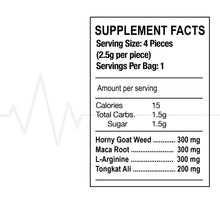 Load image into Gallery viewer, GET HARD Sexual Arousal Vegan Gummies – All Natural, Non-GMO, Gluten-Free, Pack of 12