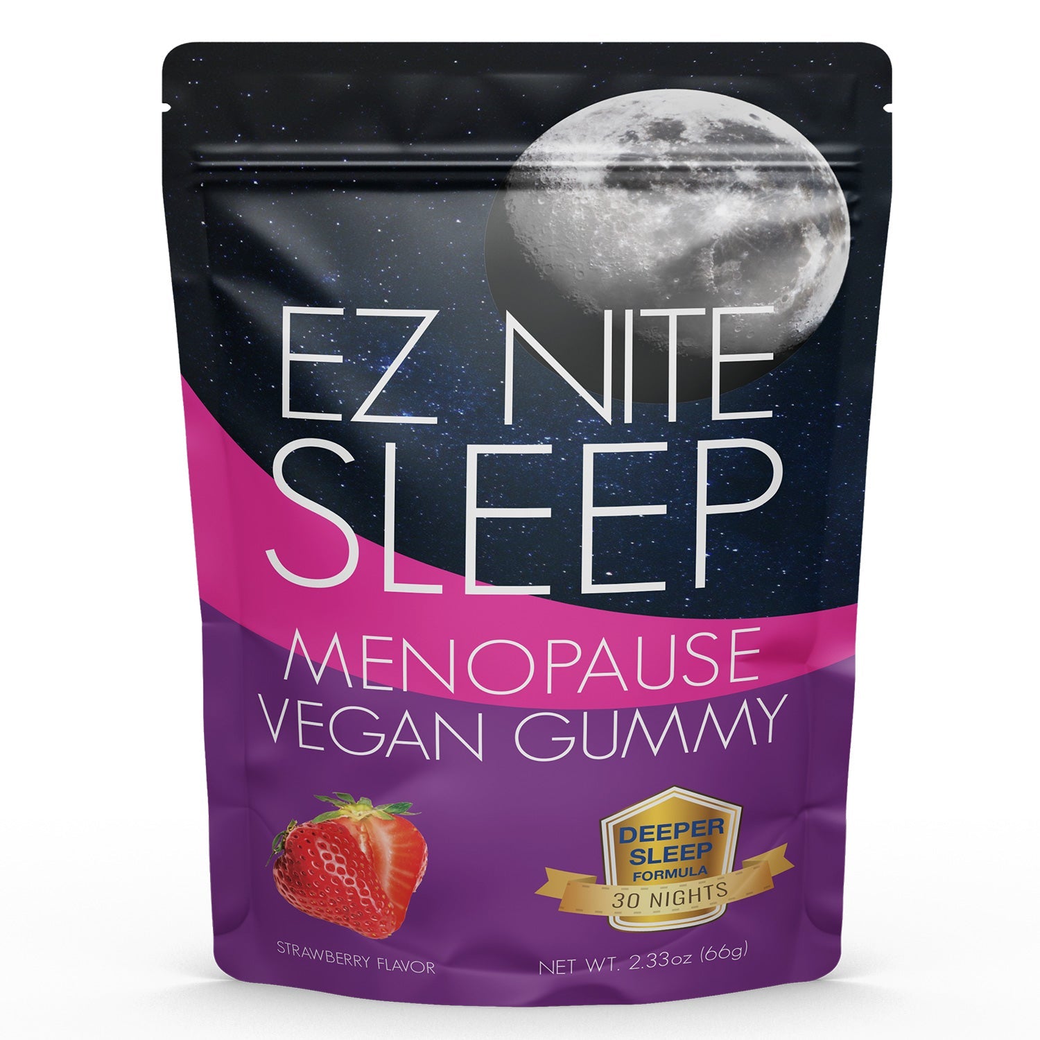 Menopause Sleep Vegan Gummy 1 month Supply – E-Z Nite