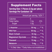 Load image into Gallery viewer, Menopause Sleep Vegan Gummy 1 month Supply