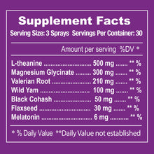 Load image into Gallery viewer, Menopause Oral Sleep Spray 1 month Supply