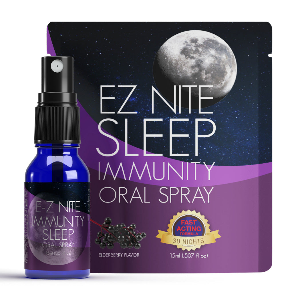 Immunity Oral Sleep Spray 1 Month Supply – E-Z Nite