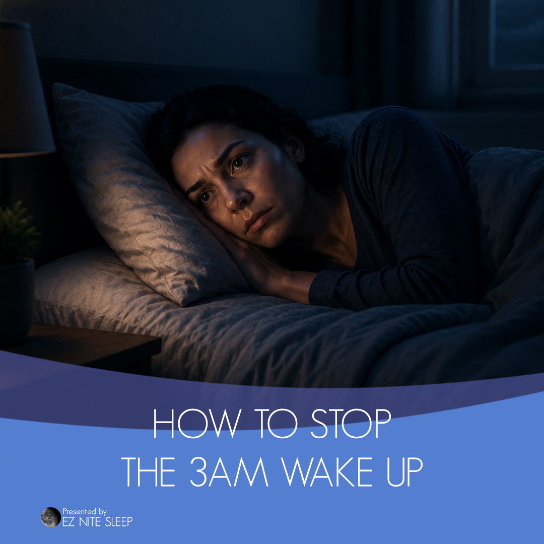 Why You Wake Up at 3am and What to Actually Do About It