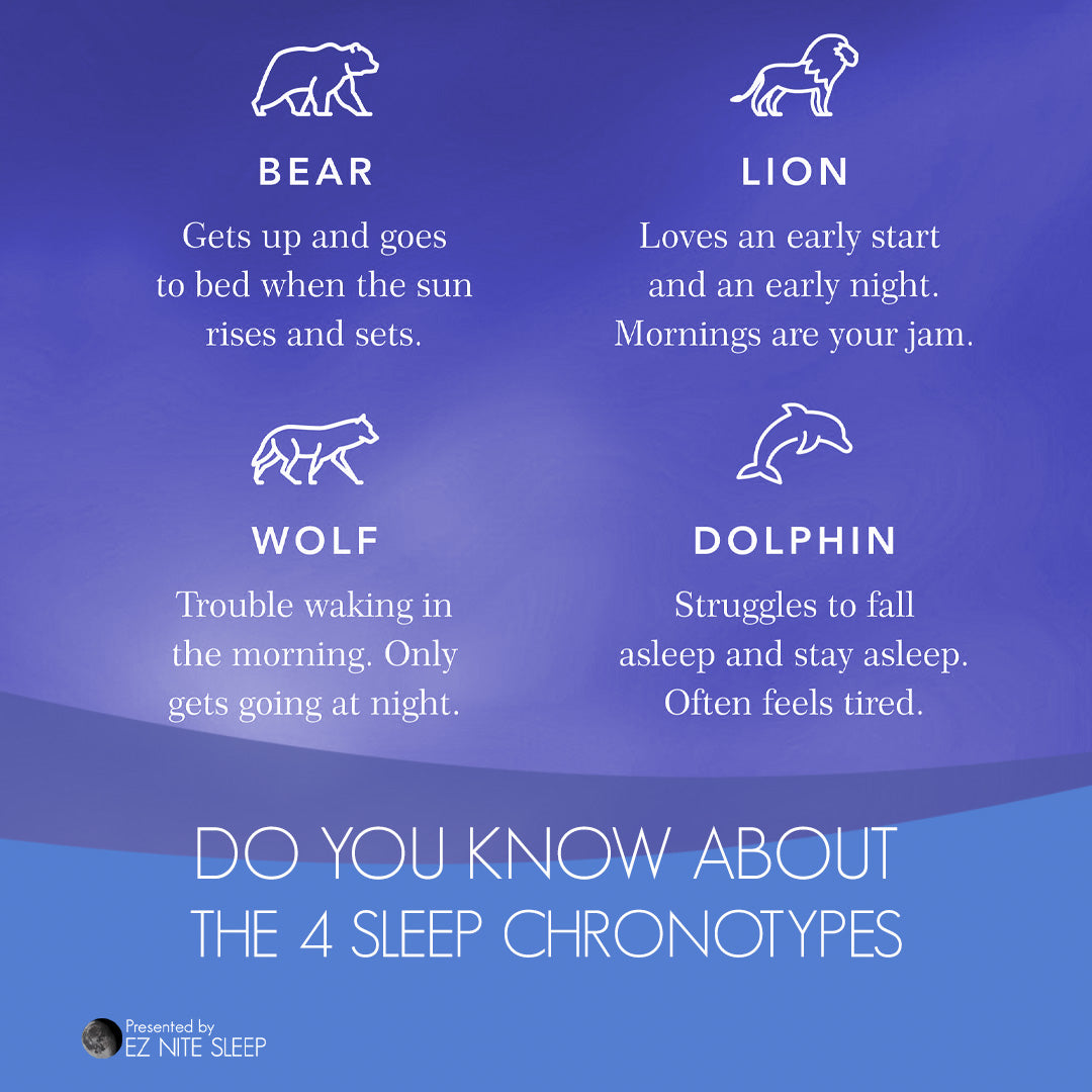 Unlocking Your Sleep Chronotype: Understanding the 4 Sleep Patterns