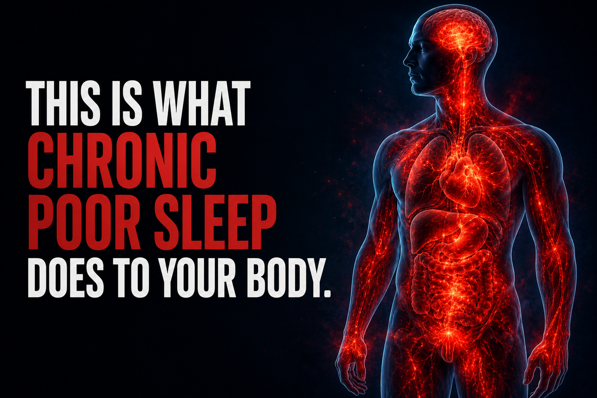 Poor Sleep Is Silently Inflaming Your Body. Here Is What That Actually Means.