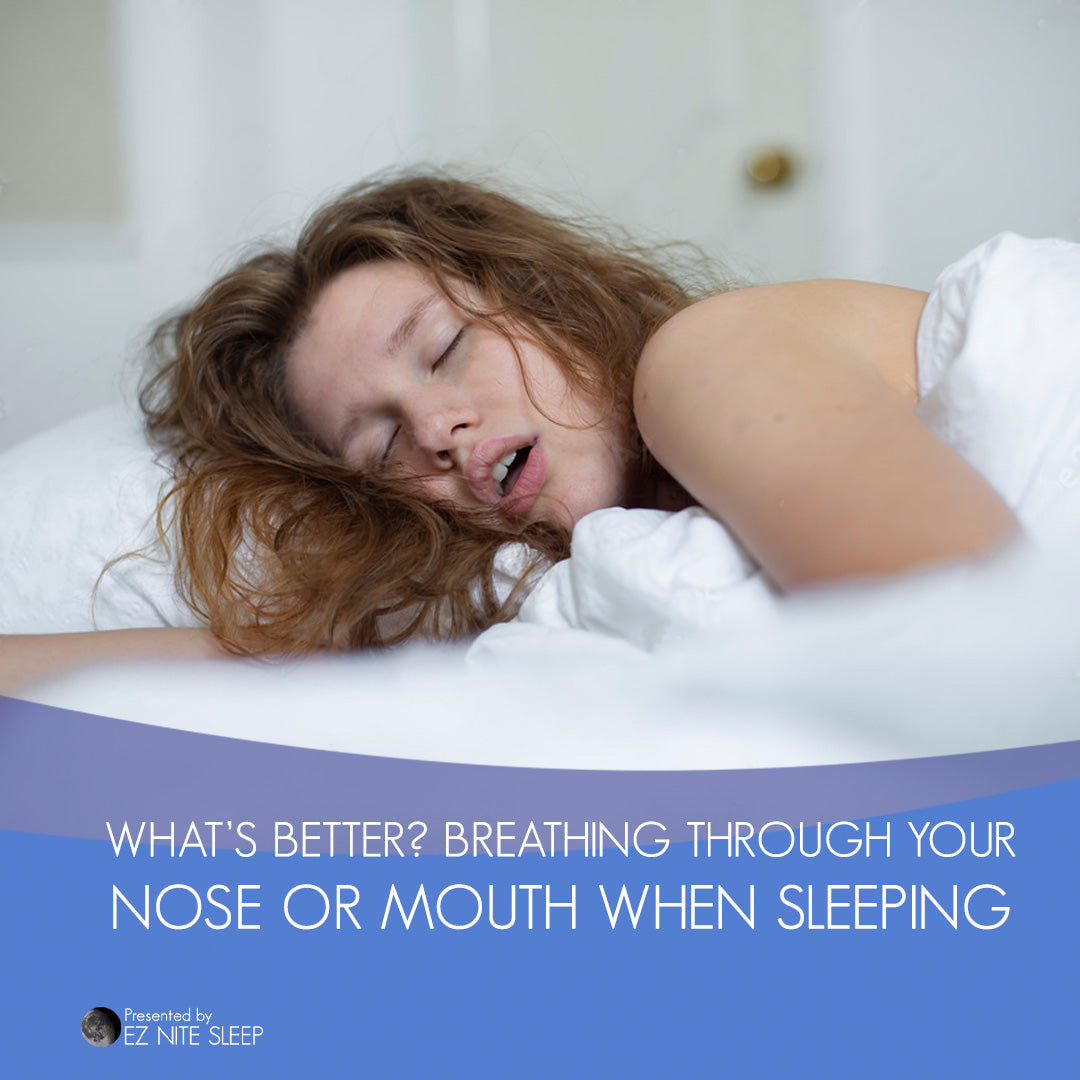 Why Breathing Through Your Nose is Key to a Better Night's Sleep