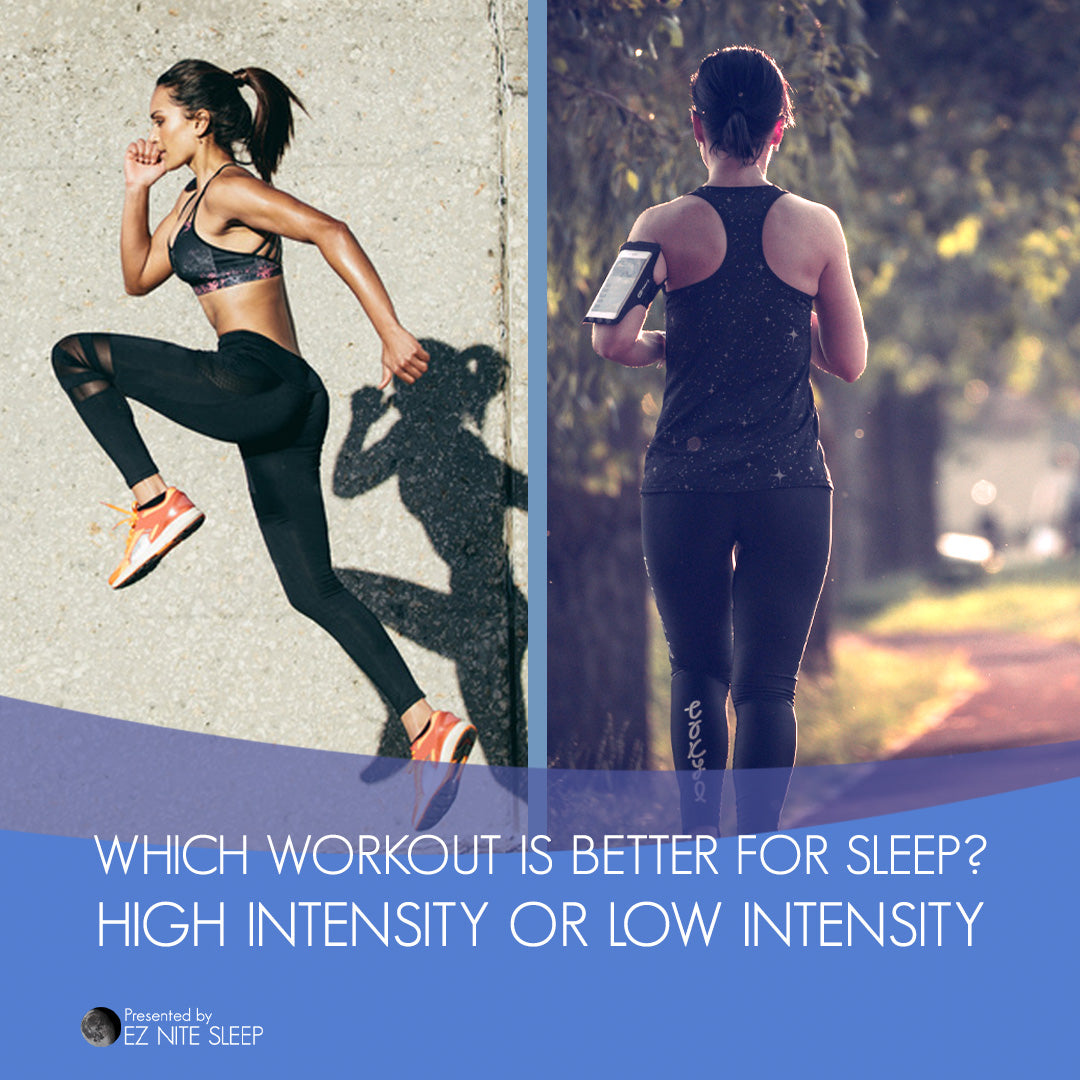High Intensity vs. Low Intensity Workouts: Which is Better for Your Sleep?