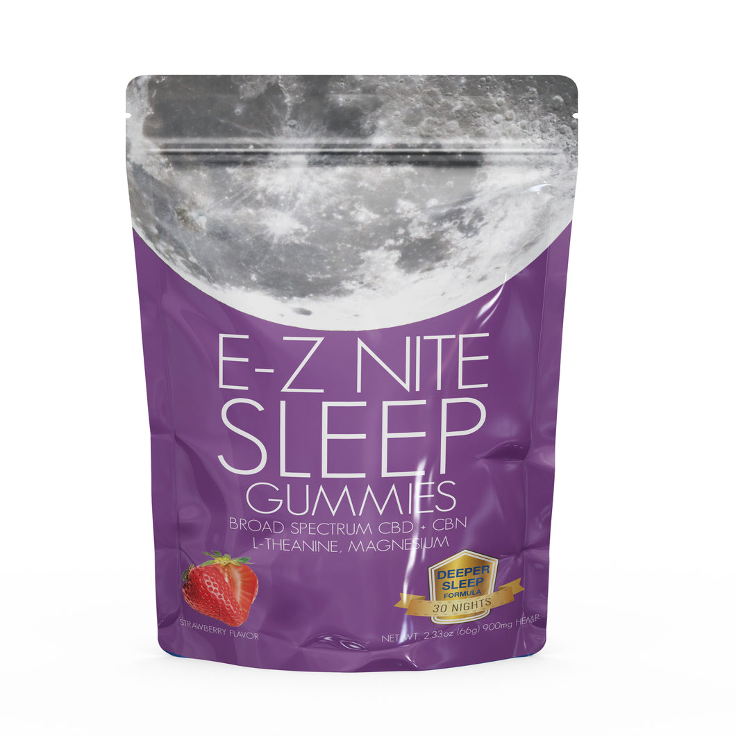 E-Z Nite CBD+CBN with Magnesium and L-Theanine Gummies 900mg (30ct)