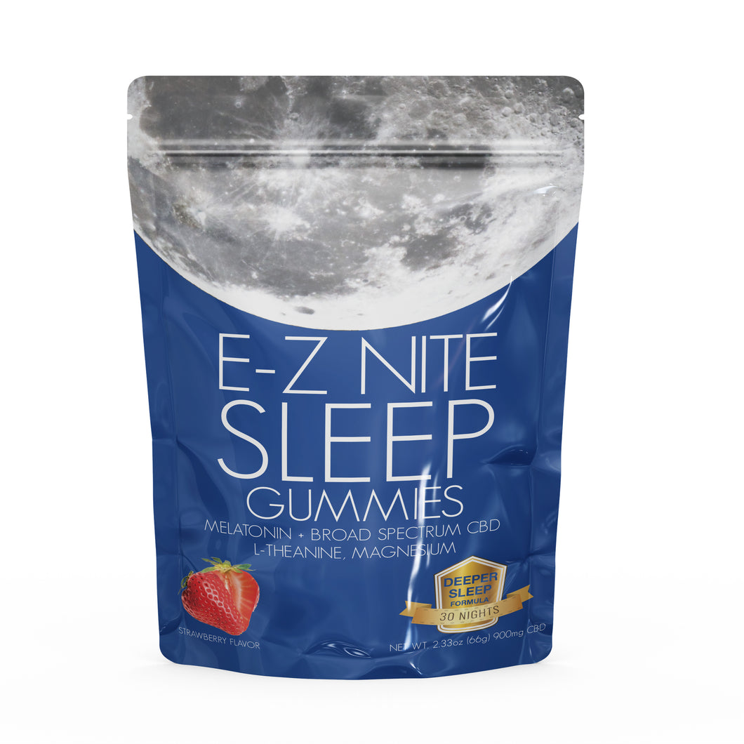 E-Z Nite Sleep CBD+Melatonin Gummies 900mg (30ct)