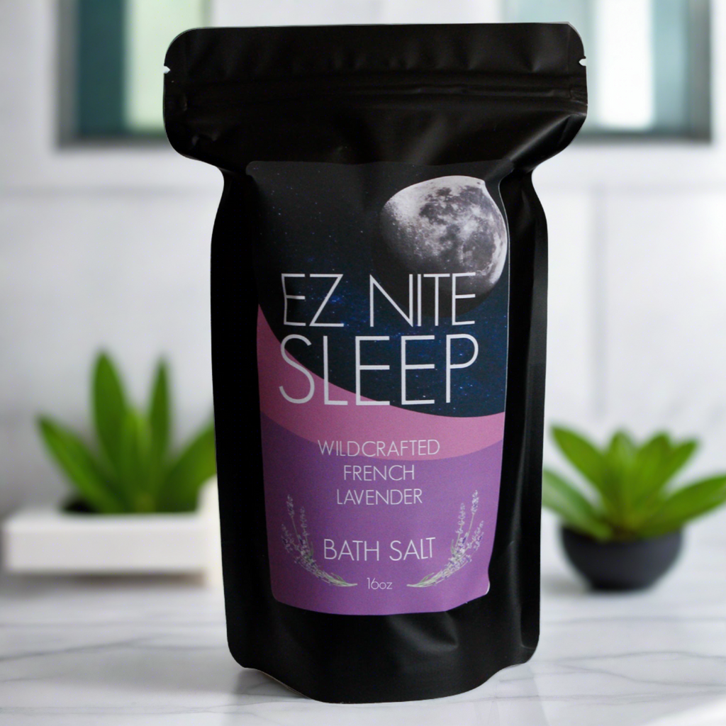 Wildcrafted French Lavender Bath Salt 16oz