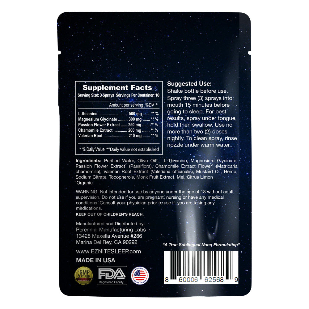 Botanicals Oral Sleep Spray 10 Night Supply