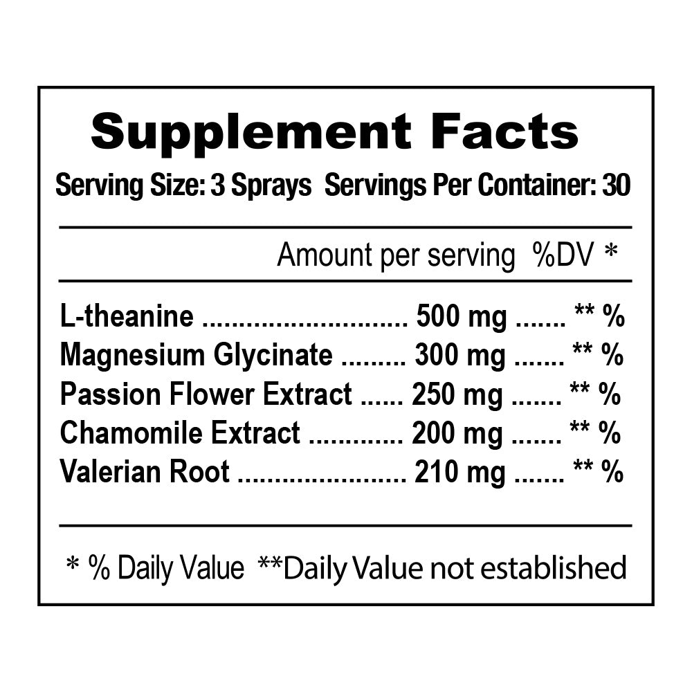 Botanicals Oral Sleep Spray 1 Month Supply