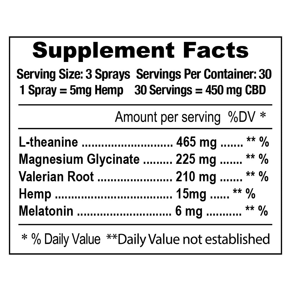 E-Z Nite Sleep Oral Spray 1 month supply