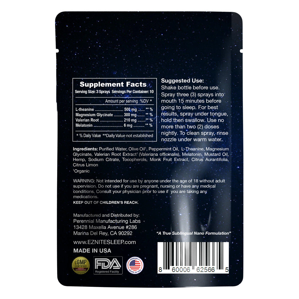 Extra Strength Oral Sleep Spray 10 Night Supply