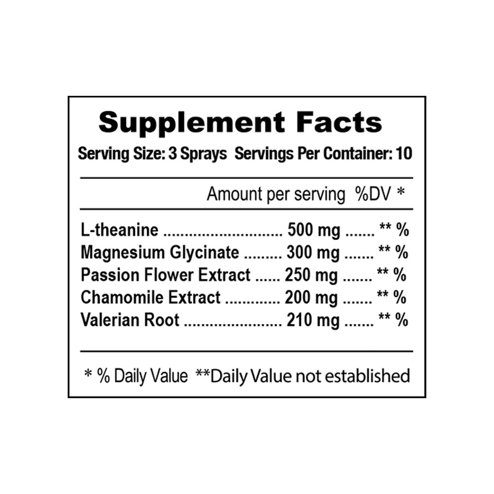 Botanicals Oral Sleep Spray 10 Night Supply
