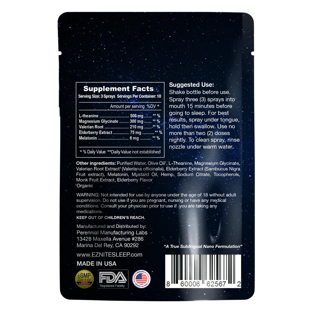 Immunity Oral Sleep Spray 10 Night Supply