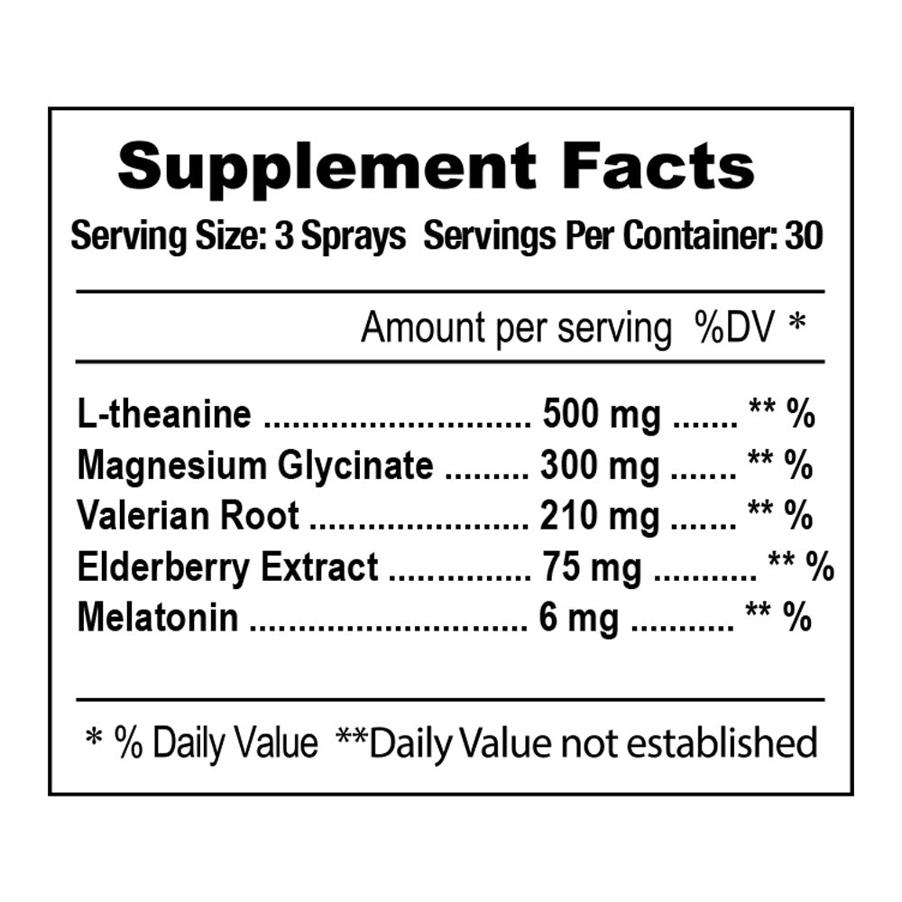 Immunity Oral Sleep Spray 1 Month Supply